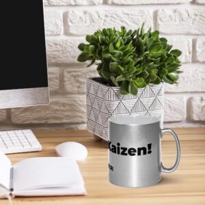 Yes We Kaizen! Metallic Mug